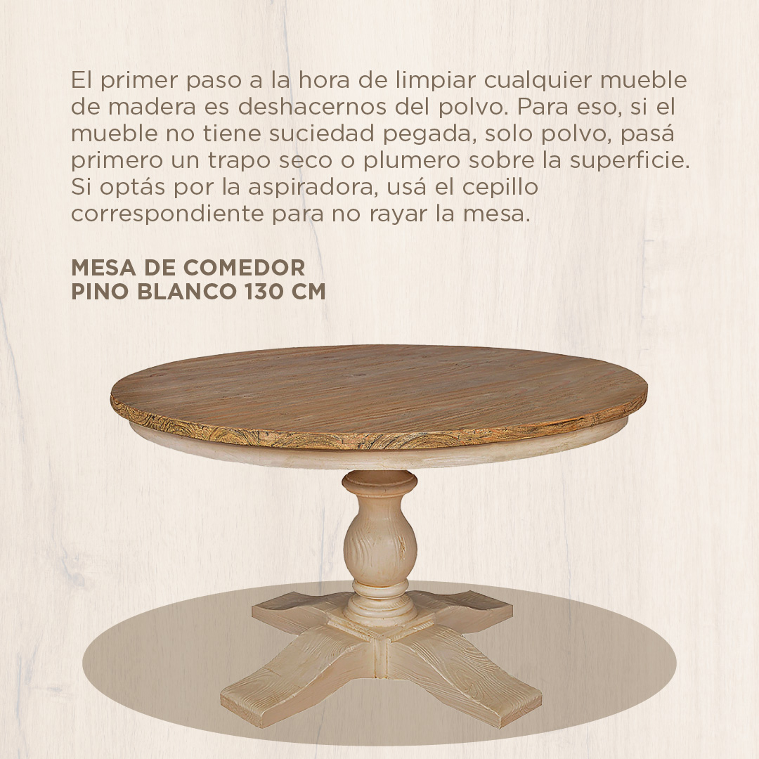 Lunes de TIPS 💛

Saber cómo limpiar un mueble de madera correctamente no solo va a hacer que tu casa se vea bien, sino que te va a ayudar a preservar tus recuerdos familiares por muchos años más.