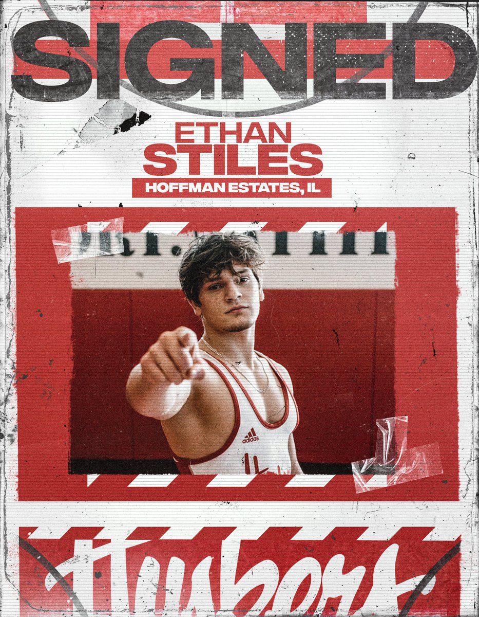 HuskerWrestling's tweet photo. 𝗦𝗜𝗚𝗡𝗘𝗗 ✍️ Ethan Stiles is all N.

▶︎ 2x Illinois State Champion
▶︎ Ranked No. 6 in the country at 160 lbs.

#ToughTogether | #GBR https://t.co/lGQB9MvXjA