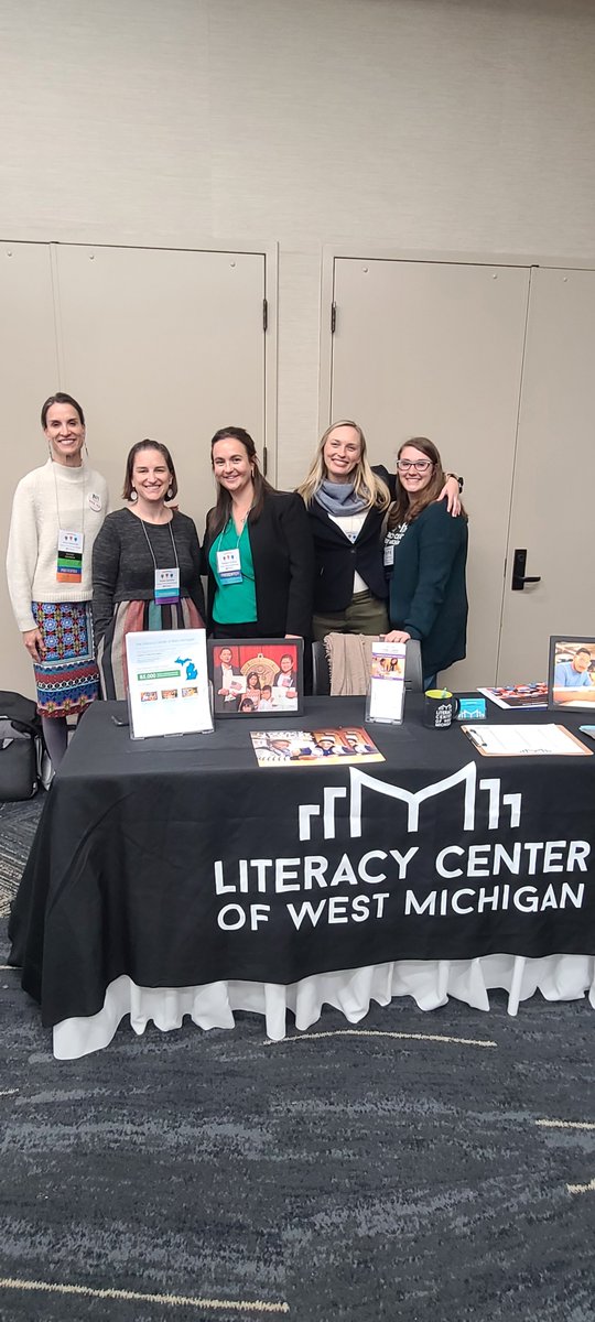 LCWM's tweet image. The MITESOL conference held its first in-person conference since 2019 last Saturday. Approximately 300 educators from around the state attended. Our team Anne, Bree, and Rebekah presented about the Family Literacy Program and the many ways that this program creates community.
