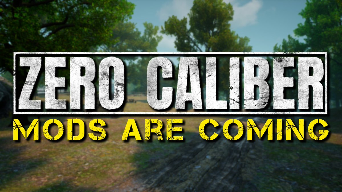 Mod support is coming to #ZeroCaliber! 

Soon anyone will be able to create single player/Co-op missions and PvP maps for both the PC- and Quest versions. 
Weapon mods might be on the table as well. 😉