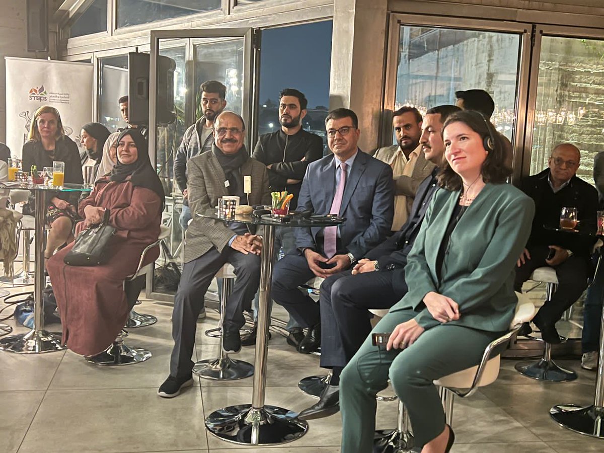 TaniaMeyer001's tweet photo. Pleased that my first tweet is about #Yemen coffee. Today, @SMEPSYEMEN &amp; @WorldBankMENA held the first Yemeni Coffee event in Amman, #Jordan, to help Yemeni coffee reach global markets, create opportunities for coffee sector to build external partnerships and scale up. https://t.co/FzZMYs7K44