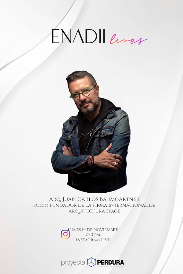 Hoy en nuestro ENADIILive por instagram a Juan Carlos Baumgartner sobre El nuevo enfoque a los espacios de trabajo, sin duda un buen tema que les funcionara ahora que esta al 100% el retorno a los espacios de trabajo.. 
hoy 7:30 de la tarde por instagram.com/enadiimexico_o…