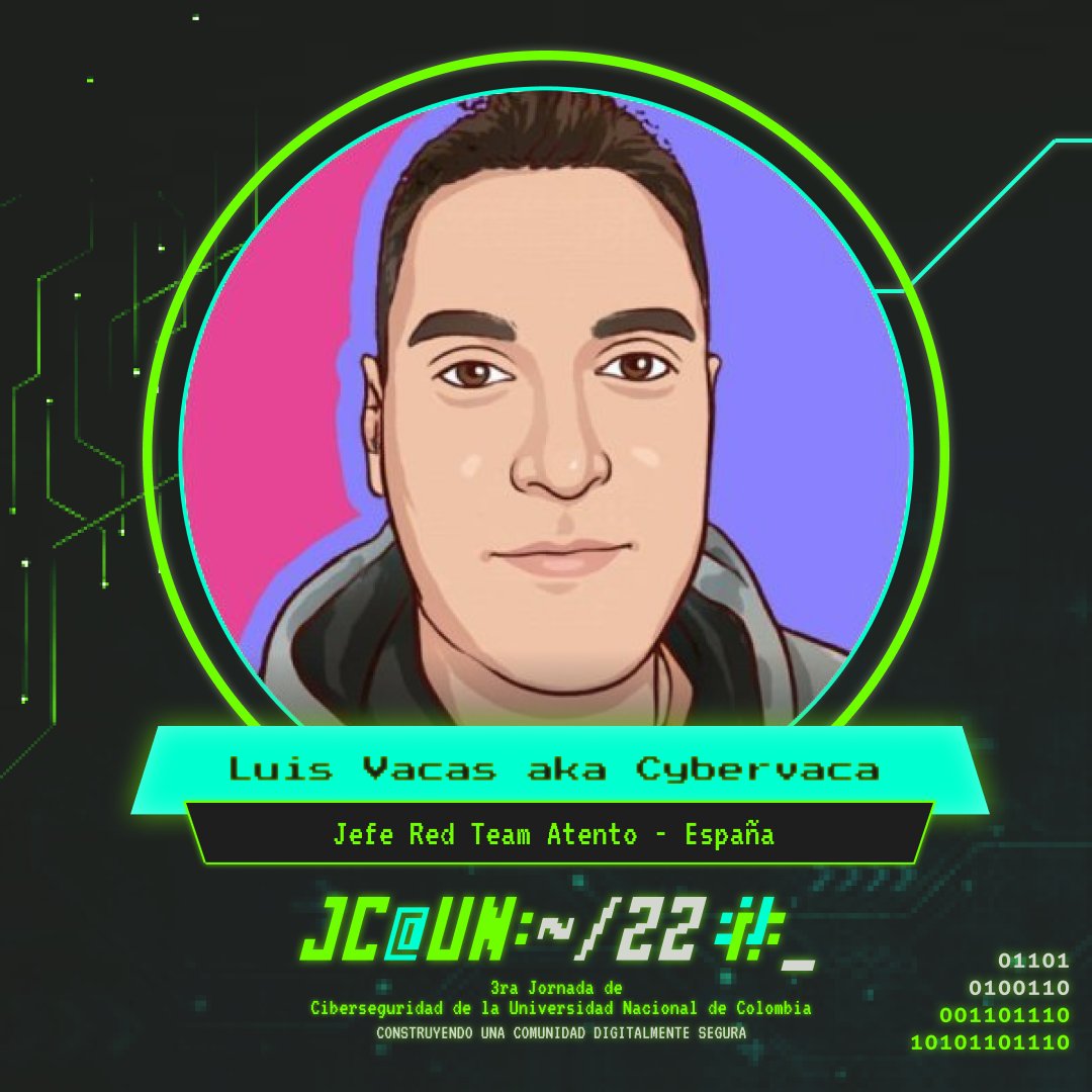 uqbarUN's tweet image. Otra charla bastante interesante la trae @CyberVaca_  desde España. Luis nos hablará acerca de "Ataques sobre directorio activo, security descriptors y el nuevo amsi bypass"

No te pierdas esta charla e inscríbete ya mismo al #JCUN2022

#Cybersecurity #Ciberseguridad #Hacking