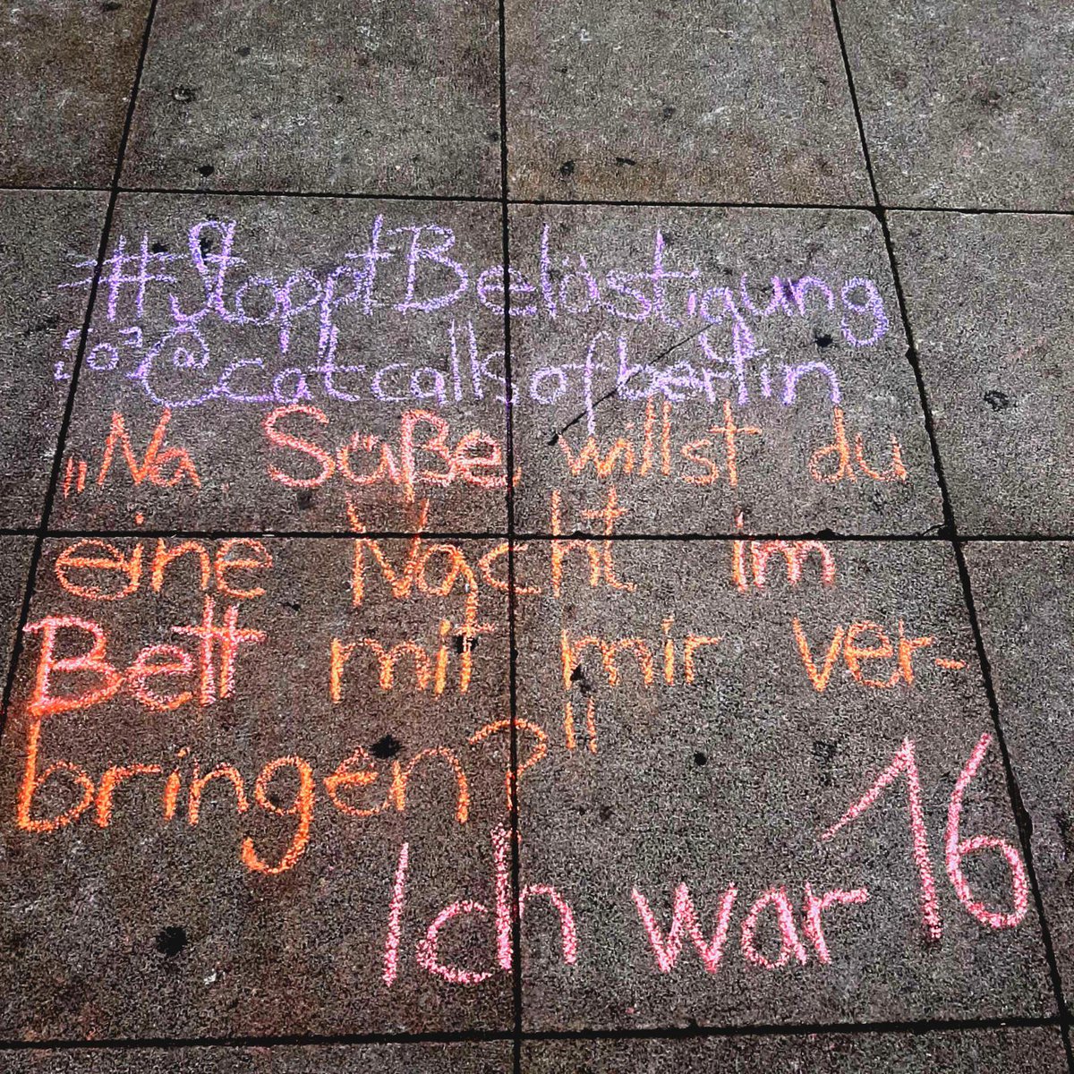 catcallsberlin's tweet photo. Caption auf Instagram! [Eigenwerbung]

#weltmaedchentag #internationaldayofthegirlchild #idotgc #worldgirlsday #catcallsofberlin #catcalls #berlin #stopstreetharassment

   https://t.co/FCaGjTjREQ https://t.co/aVp5W5zSEr