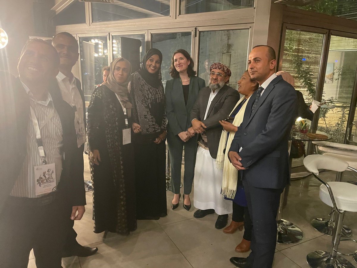 TaniaMeyer001's tweet photo. Pleased that my first tweet is about #Yemen coffee. Today, @SMEPSYEMEN &amp; @WorldBankMENA held the first Yemeni Coffee event in Amman, #Jordan, to help Yemeni coffee reach global markets, create opportunities for coffee sector to build external partnerships and scale up. https://t.co/FzZMYs7K44