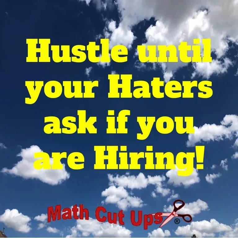 Mathcutups's tweet photo. Monday motivation.
#teacher #teaching #teacherlife #mathteaching #mathteacher #handsonmath #mathactivities #mathcenters #mathstations #mathgames #texasmathteacher #teacherspayteachers #teachersfollowteachers https://t.co/6PWGeXWxkQ