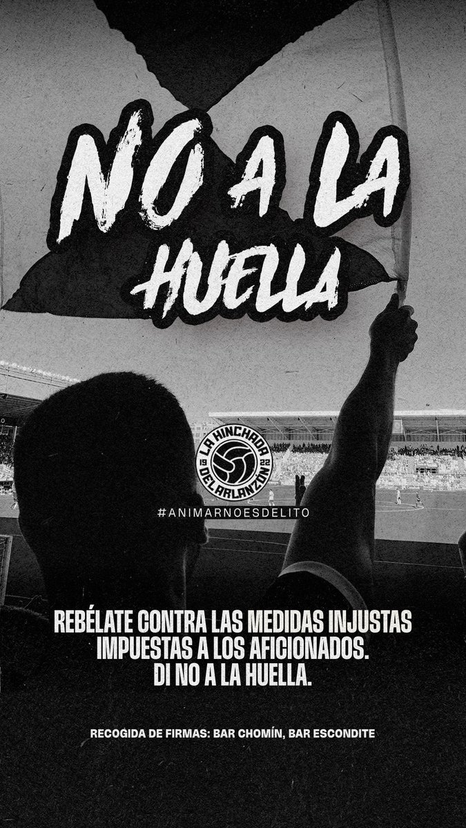 📄Desde LHDA convocamos a toda la AFICIÓN blanquinegra y hacemos extensivo este llamamiento a TODA las aficiones, para apoyar con tu firma un texto Legal dirigido a laLiga y los clubes para conseguir derogar la imposición del acceso biométrico.

drive.google.com/file/d/1H7wORt…