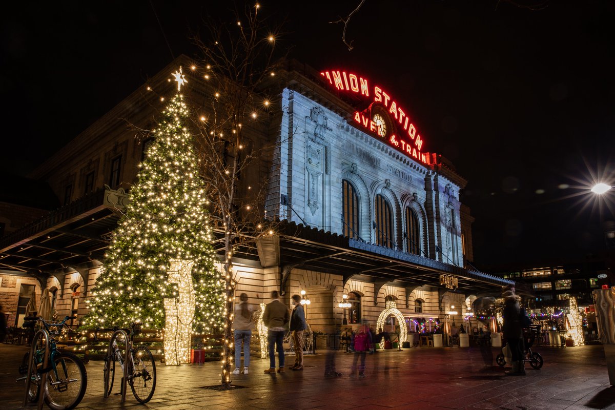 🎄Grand Illumination🎄
Join us for the annual tree lighting ceremony at Denver Union Station on November 25th! Don't miss the ultimate holiday celebration to kick-off the season's festivities. 
denverunionstation.com/events/grand-i…