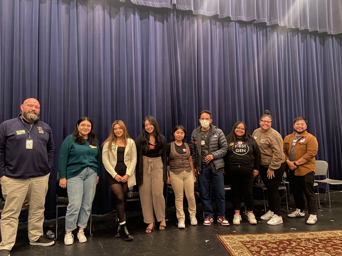 On Friday RLHS hosted an alumni panel with former Panthers! Two of our panelist work for the district now &amp; one supports our H.S students with FAFSA completion! The rest of our panelists are in college or are out in the world making RLHS proud! Once a Panther, Always a Panther!