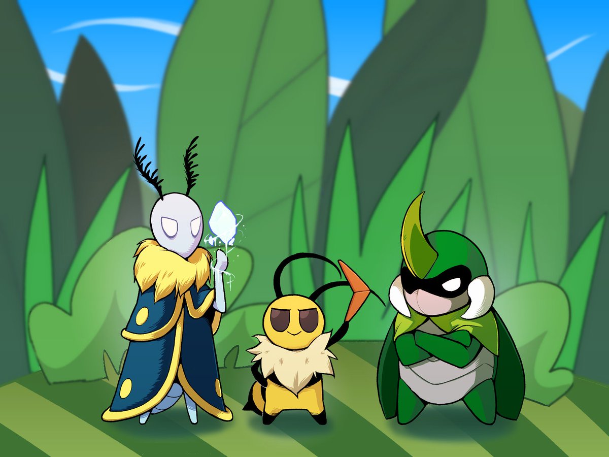 PaperBugDev's tweet image. Bug Fables' 🎊anniversary🎊 is in one week! QRT or reply with #BugFables and your favorite moments, or own fan works related to the game, and we'll be doing a big giveaway on the big day!

We'll always be grateful to all of you for keeping Bug Fables going so strong!