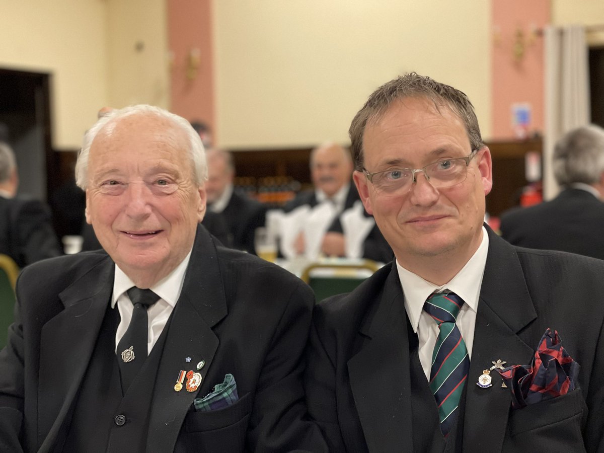 Lovely to be out with dad - 31 years to the day that I joined <a href="/Dormer7294/">Dormer Lodge 7294</a> <a href="/WorcsMasons/">Worcestershire Freemasons</a>