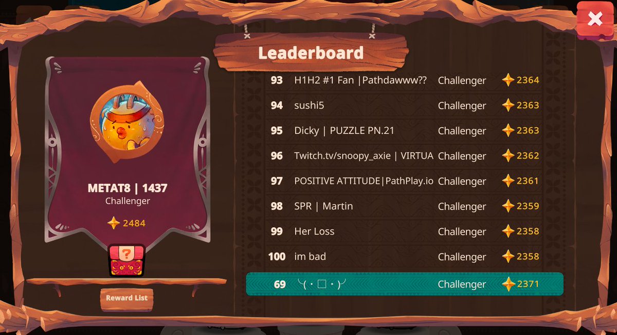 "Last Dance" - 7 hours left #AxieInfinity Rank 69 Start - Delayed No Cam / No Mic Stream... can we make it?

twitch.tv/gorajing