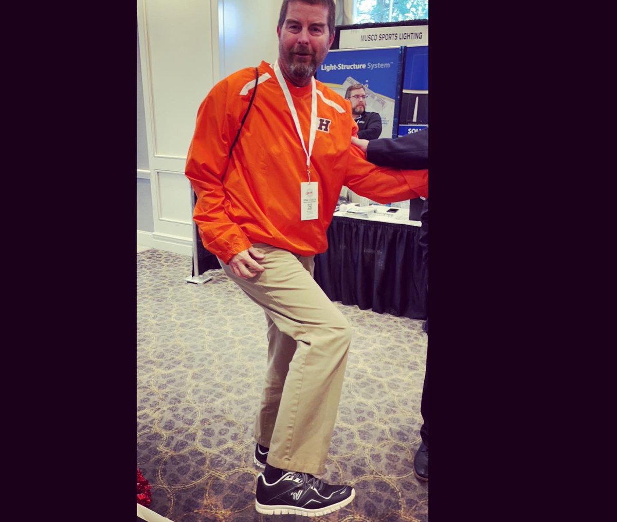 Even Athletic Director’s shoe of choice is @varsityfashions!! Some of your favorite @varsityspirit Ohio representatives pictured at the <a href="/ohioiaaa/">OIAAA</a> conference in Columbus with some of our amazing Ohio Athletic Administrators!! #Ohio #OHSAA