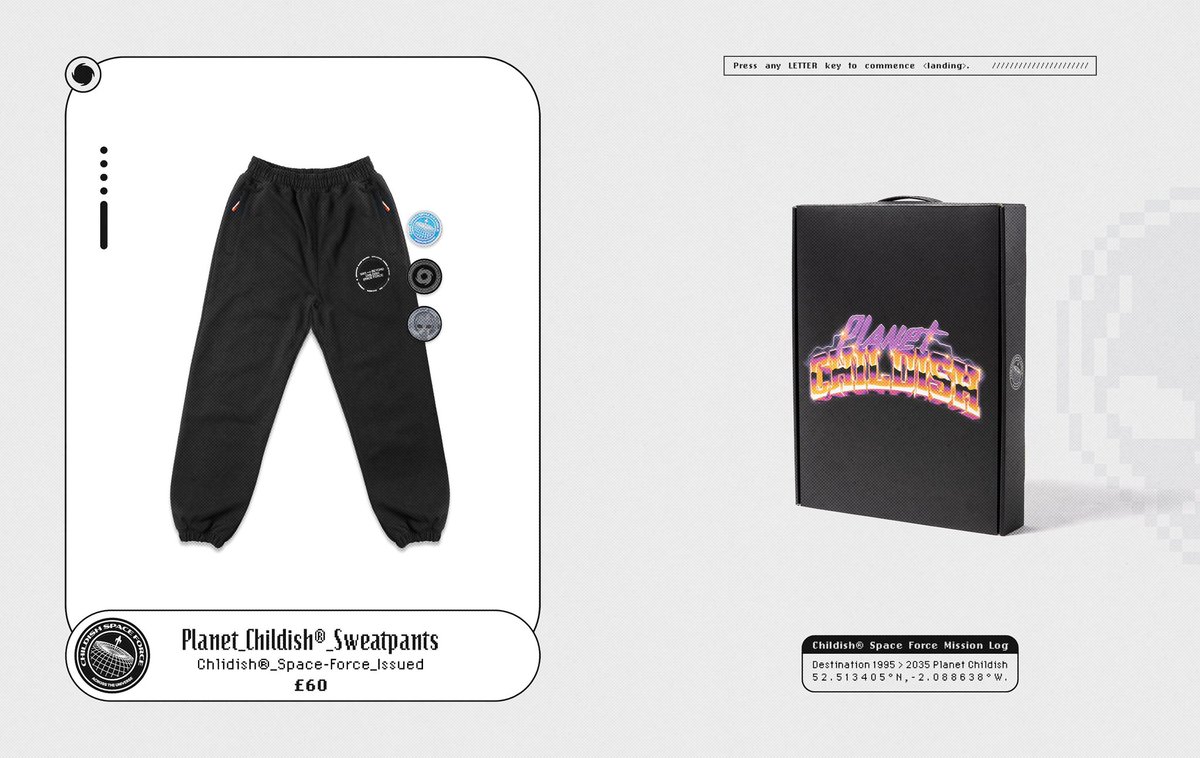 JaySwingler's tweet image. PLANET CHILDISH. A COLLECTION FROM US. ENJOY ❤️

4TH DECEMBER 9PM. CHILDISH.COM