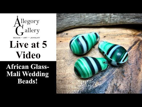 AllegoryGallery's tweet photo. Today for our Live at 5, we'll be taking a look at some African Glass Mali Wedding Beads! We'll start around 5:25 today, so we hope you'll tune in! You can see us here:

YouTube: https://t.co/dUCbSnc3jd 
Facebook: https://t.co/QcdMSeJDRC https://t.co/W7Ir8zdNgH