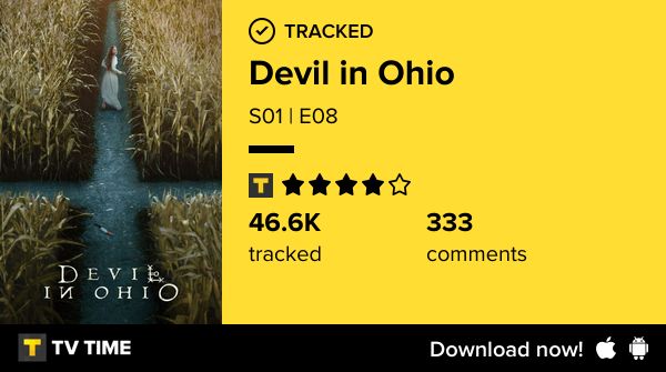 Imdakoholic's tweet image. I've just watched episode S01 | E08 of Devil in Ohio! #devilinohio  tvtime.com/r/2BDI4 #tvtime