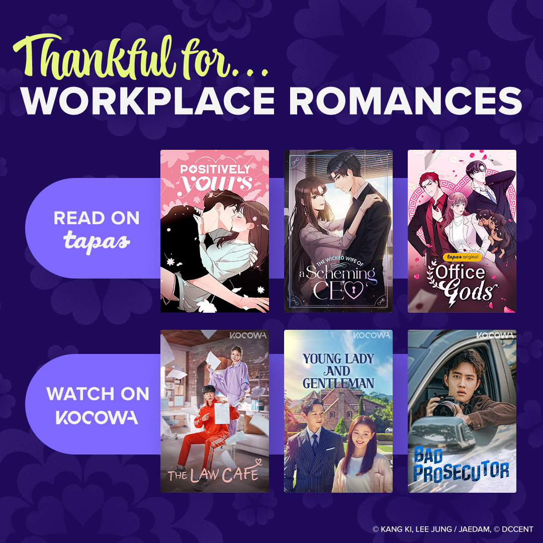 Tapas Media on Twitter "Thankful for some good ol' Kdrama tropes! 🥰 What are some of your