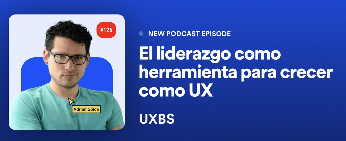 Me junté la semana pasada con mi querido <a href="/uxbs_podcast/">Cris | Product Designer</a> y nos pusimos a divagar entre la diferencia entre ser un Líder de Diseño y un Manager de Diseño.

Acá les contamos nuestras ideas y nuestros tips para que elijan su camino de carrera como prefieran:

open.spotify.com/episode/0NnFUo…