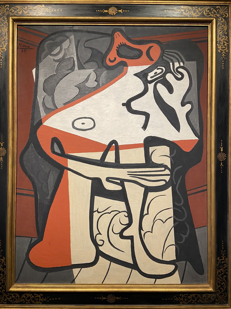 KellyCrowWSJ's tweet photo. Picasso from Solinger hinting at his new-at-time lover Marie-Therese hammers $8.4m way under $15m low estimate @Sothebys https://t.co/34VCfriNiS