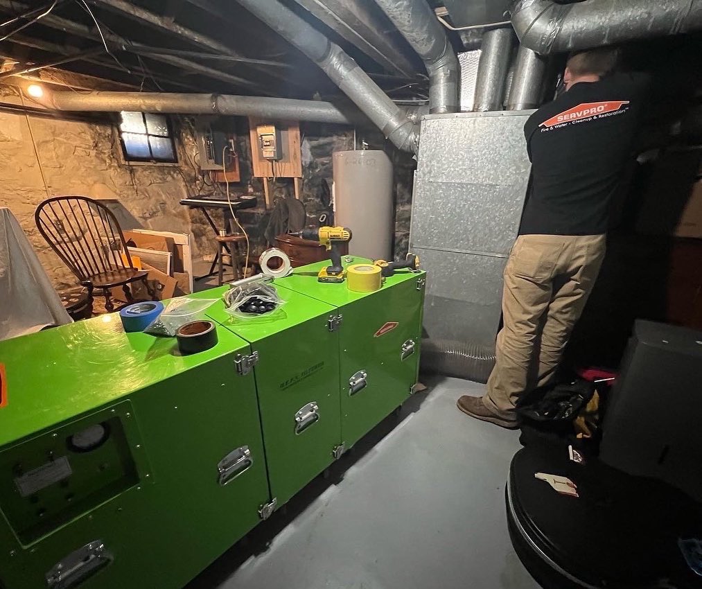 Allergies in your home could be the result of dirty ducts! Call SERVPRO of ShIppensburg/Perry County to schedule a duct cleaning!