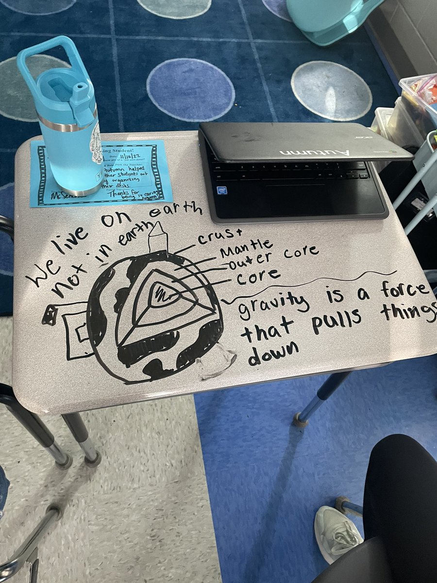 Our kiddos love making sense of what they learn. #downtoearth #gravity #science <a href="/RHLeeESAACPS/">RHLeeESAACPS</a> #aacpsawesome