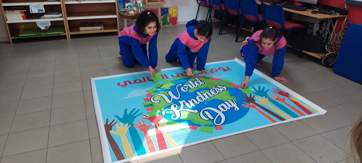 "Kindness is like a snow, it beautifies everything it covers". In the World Kindness Day, my grade 5 learners wished to make this world a better place filled with Kindness and love.
<a href="/makdawhaschool/">Makassed Dawha School</a>