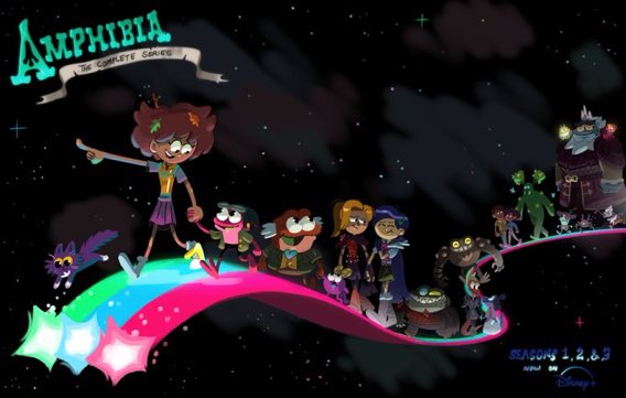 MToonster24's tweet photo. To @ShoutFactory:
One of the most creative and inspiring animated series is #Amphibia from @Radrappy and @DisneyTVA 🐸
Fans would love to own all its episodes and learn more about it through informative bonus features in a complete series Blu-ray. #AmphibiaShout https://t.co/gksyD9oGWK