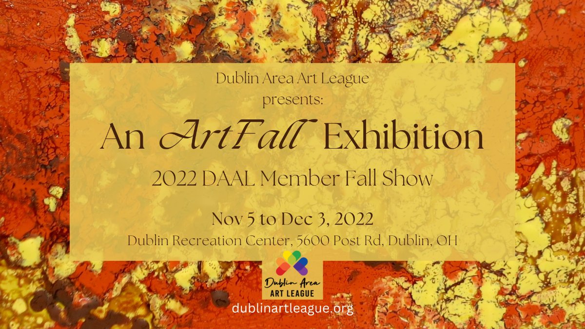 DAAL November Newsletter - Fall Show Reception on Thursday - click for more - mailchi.mp/a62edbc17b6b/m…