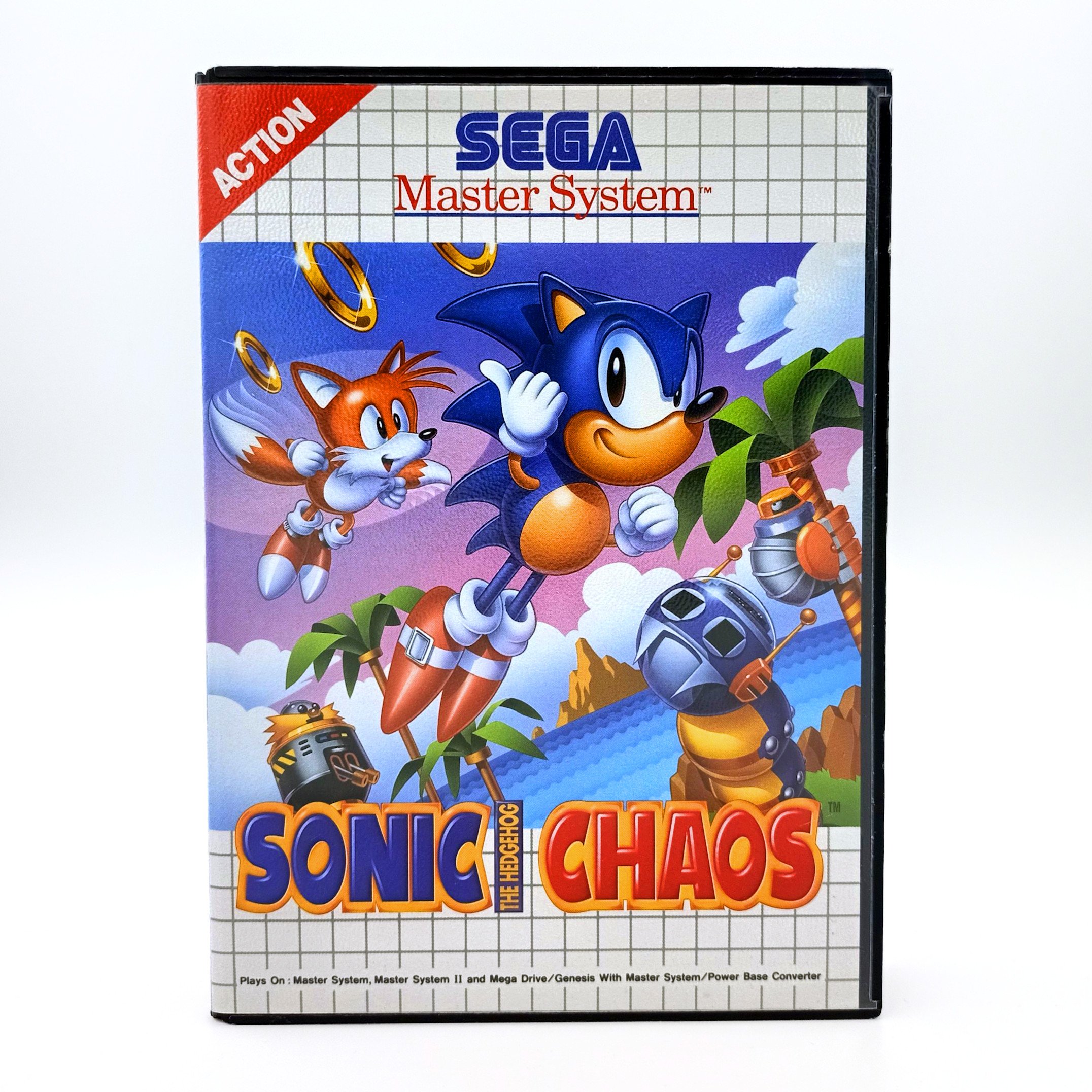David Jaumandreu on X: No.318: Sonic Chaos - SEGA - Master System (1993)   / X