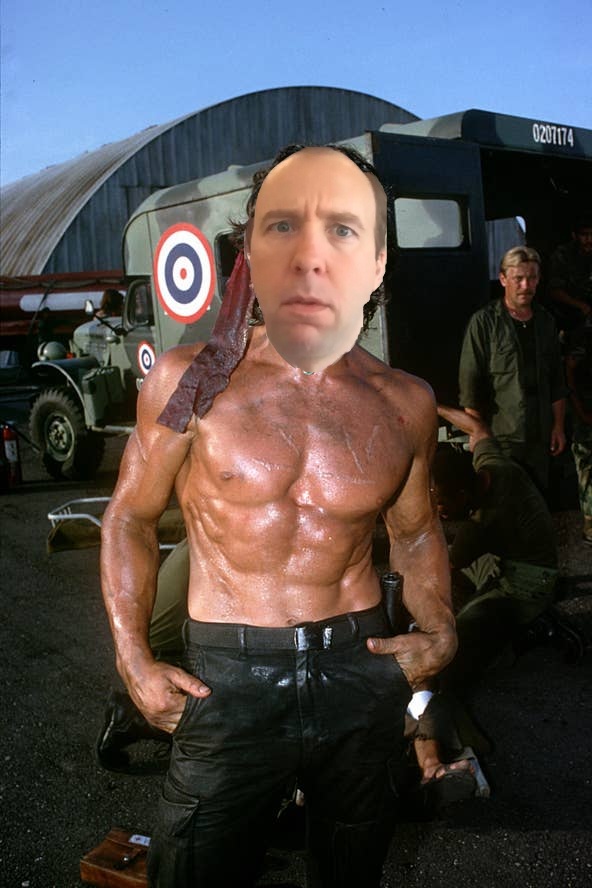 Ricky_Clark's tweet photo. Loving that Matt is enjoying the trials. The public think they are attacking him, .... he's starting to look like the Rambo's less muscular uncle.. go Matt.. First Blood..
#ImACelebrity 
#antanddec https://t.co/virhowdigv