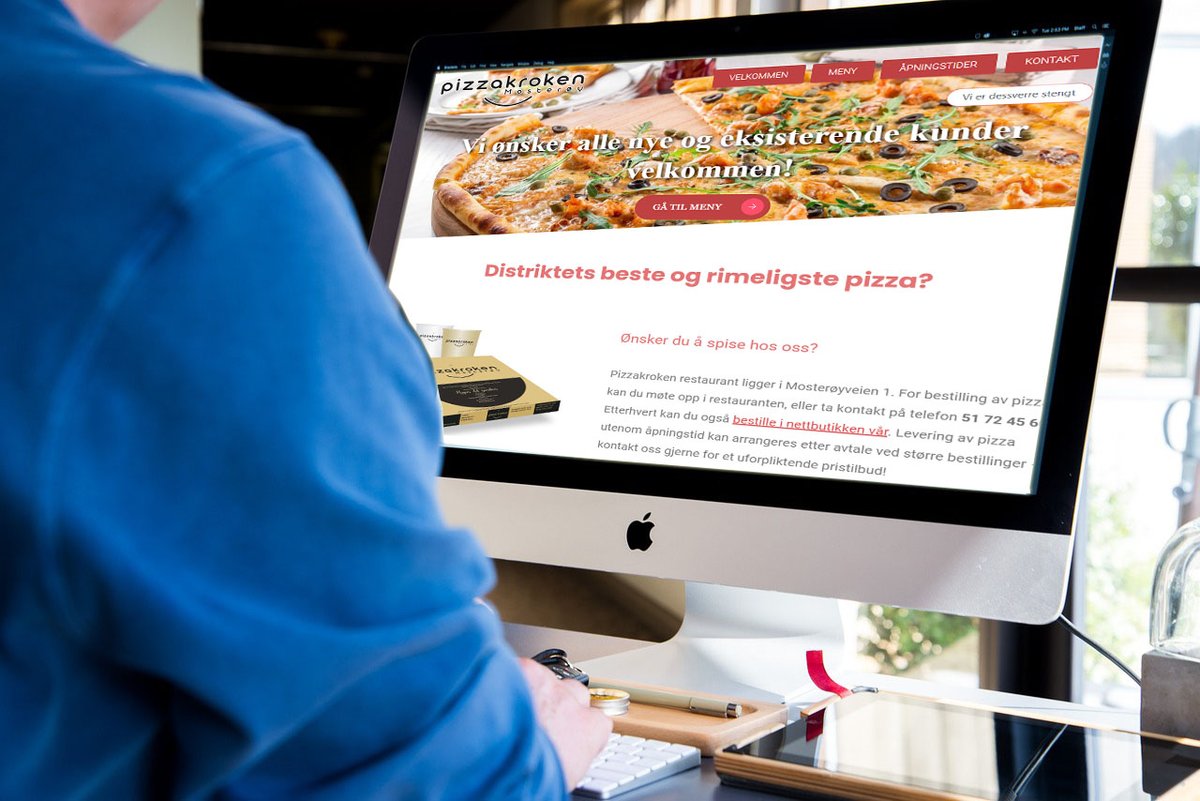 nettpro_web's tweet photo. One of my project. #Website for a pizza restaurant in #Norway / #webdesigner #Webutvikling #Nettside #bedrift & #Firma https://t.co/z1i2jNk04V https://t.co/C4puGi3pMf