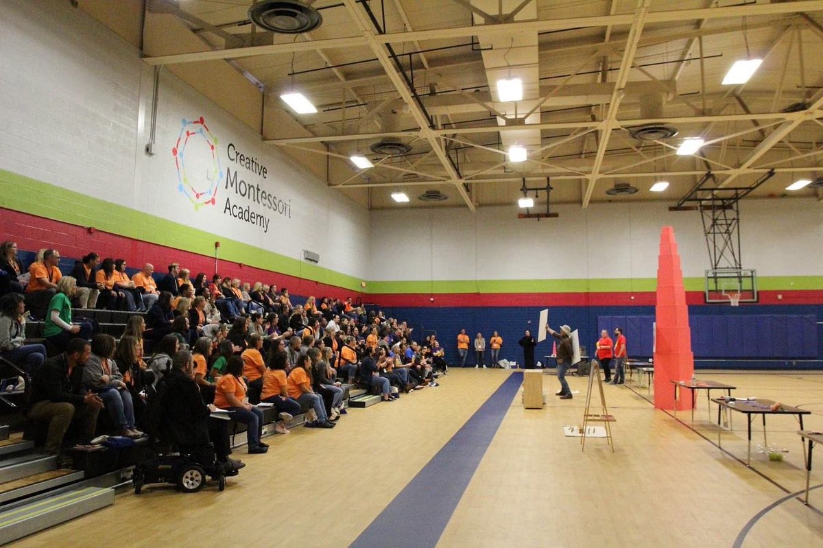 ChoiceSchools's tweet photo. Last Monday we held our first Montessori Conference for all of our staff at our Montessori schools. It was a great day of learning, collaboration and fun! Thank you to all the wonderful presenters who brought so much knowledge and expertise to our sessions. https://t.co/PTcEllAEYr