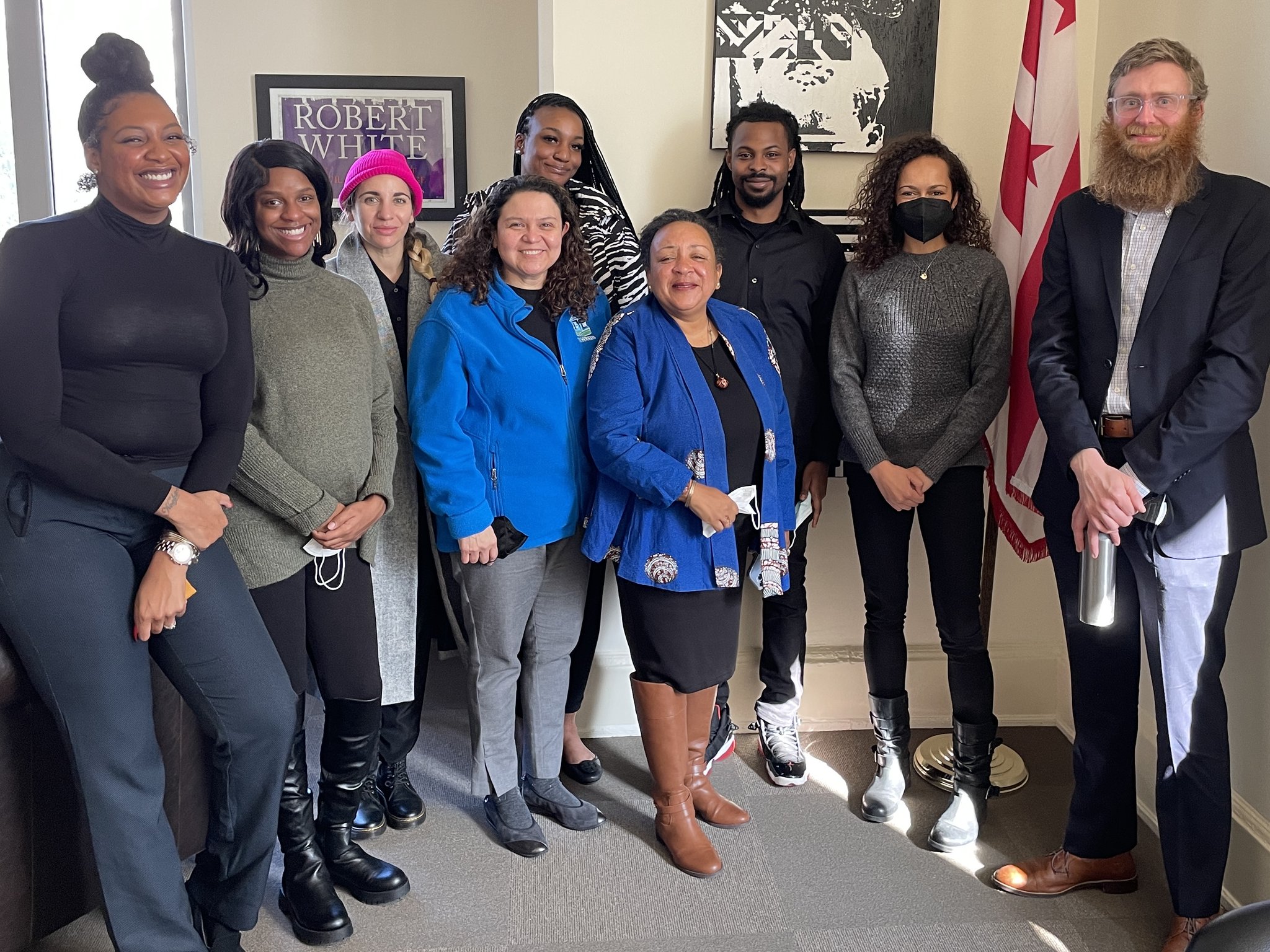 DC Action on Twitter "Youth Econ Justice & Housing Coalition members