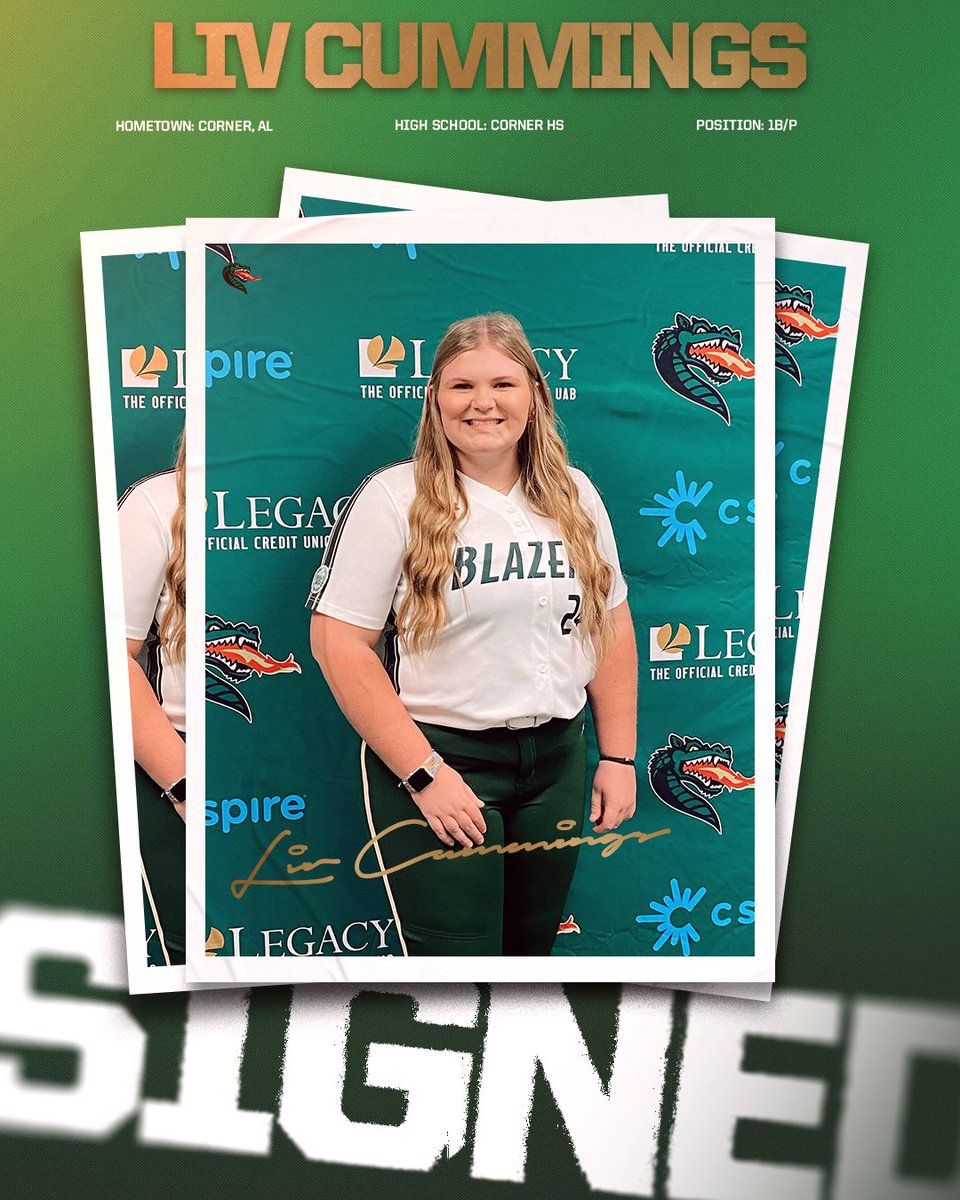 This ✌️ time All-State Second Team honoree is ready to bring her flare to Birmingham!

<a href="/ocummings_/">Olivia Cummings</a> is 𝒔𝒊𝒈𝒏𝒆𝒅✍️

#WinAsOne