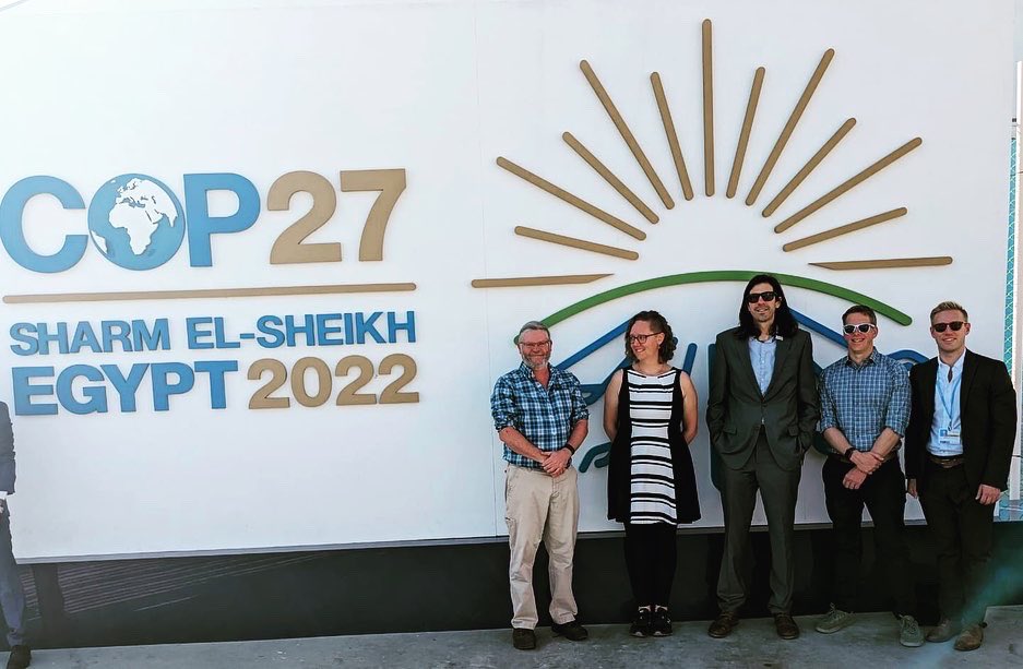 Week Two #COP27 Maine delegation <a href="/UMaineLaw/">Maine Law</a> <a href="/UMaine/">University of Maine</a> 😎