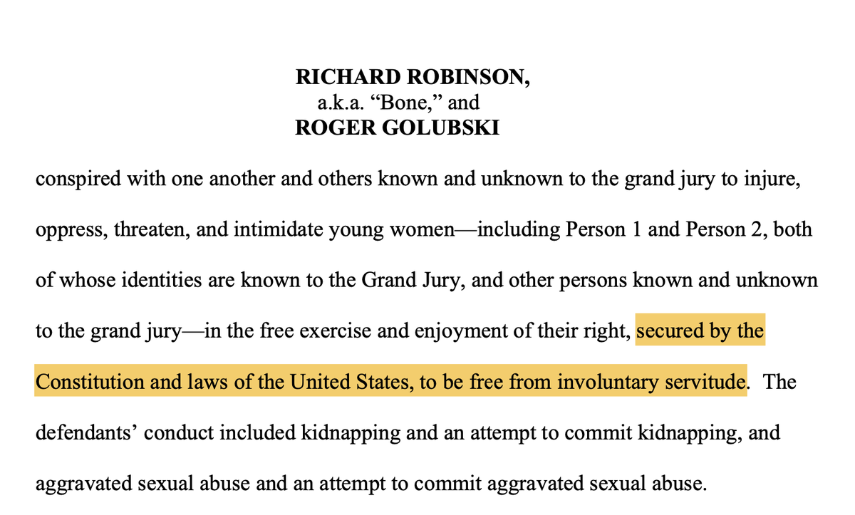 HERE WE GO. CRIMINAL VIOLATION OF THE 13TH AMENDMENT AGAINST SLAVERY Hope Missouri is listening good and hard. @Eric_Schmitt looked the other way on this.