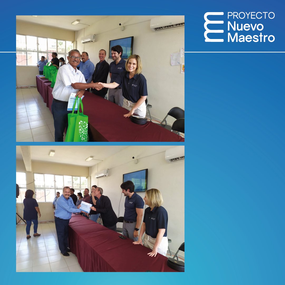 ¿Qué hacemos en PNM?
Entrega de Constancias de participación a los 46 docentes que formaron parte del programa “Escuelas que Aprenden”  en la Escuela Secundaria General Número 8 "Profesor Rigoberto Castillo Mireles” acompañados por el equipo de Woodside Energy.