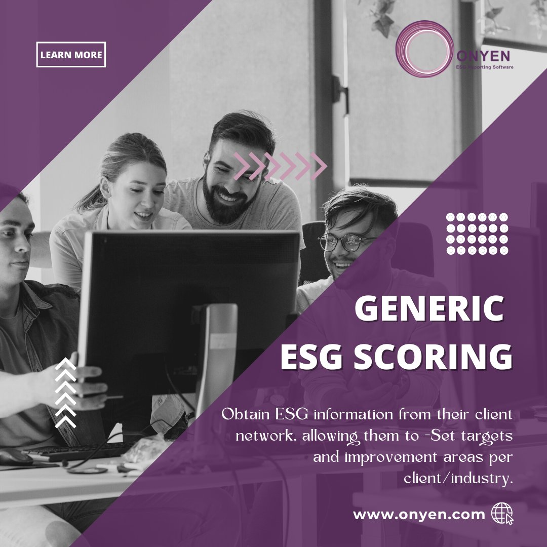 onyencorp's tweet image. Obtain ESG information from their client network, allowing them to -Set targets and improvement areas per client/industry.

👉👉 onyen.com      

#ESG #environmental #esgreportingsoftware #sustainabilityreporting #sustainabilityreport #esgreport #miningandmetals