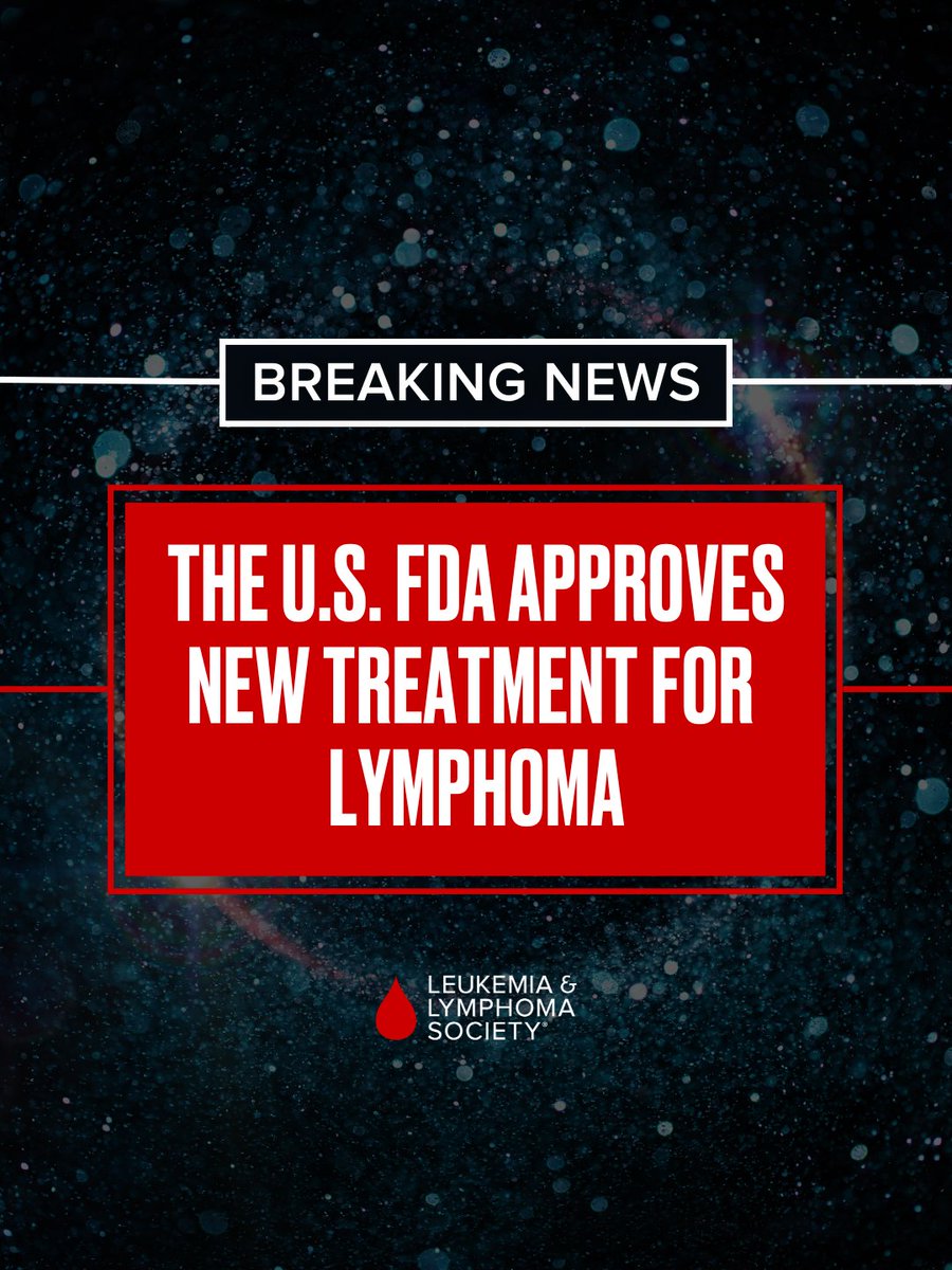 🚨 PROGRESS FOR PEDIATRIC PATIENTS!🚨 The <a href="/US_FDA/">U.S. FDA</a> has approved a new treatment option for pediatric patients with Hodgkin #lymphoma. Learn more 👉 bit.ly/3TAuF5R