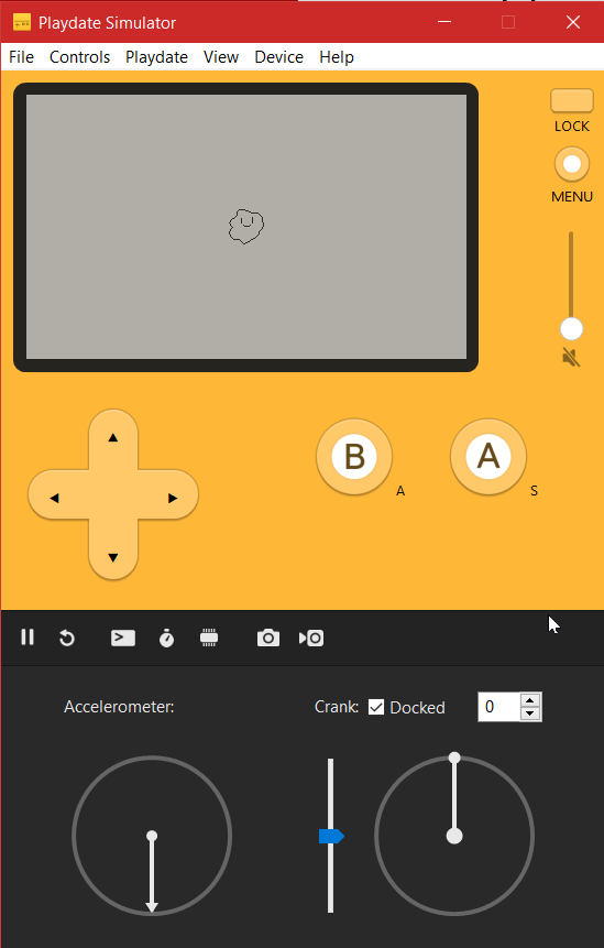 I have been supa distracted lately but I am going to attempt to make a Playdate game for <a href="/AGBICjam/">A Game By Its Cover</a>. So far I have managed to draw a sprite on the screen before getting distracted again