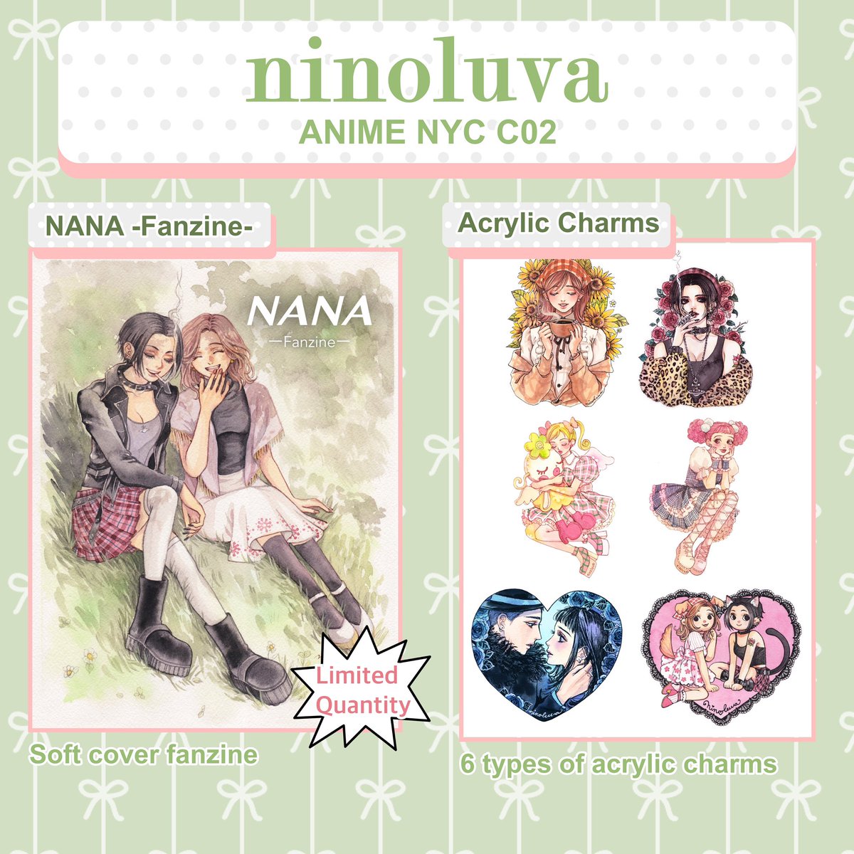 Anime NYC Catalogue 🍮 table C02 💖 