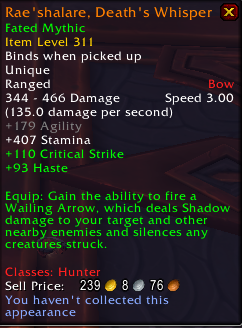 WelcomeRaiding's tweet photo. Another successful boost run. Bow AND mount for our hunter client. #SuccessStory #Wow #eSports https://t.co/Iex4rDcI3X