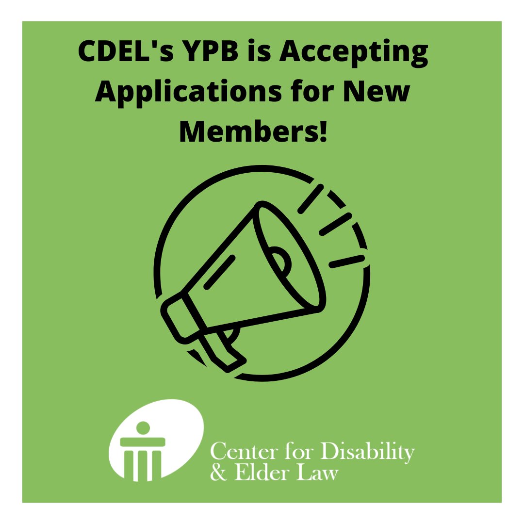 CDEL’s (YPB) is currently accepting applications for new members! 

Applications are due by Tuesday, November 29. To learn more about the YPB, YPB Member expectations, and how to apply, please go to:

cdelaw.org/ypb-member-app…