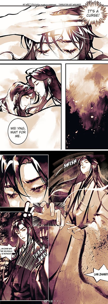 Nala 🪷 on X: 🪷Only one chapter, but we've been blessed with the most  romantic Wangxian moments and kisses, as well as how tenderly they look  into each other's eyes. #魔道祖师 #MDZS #