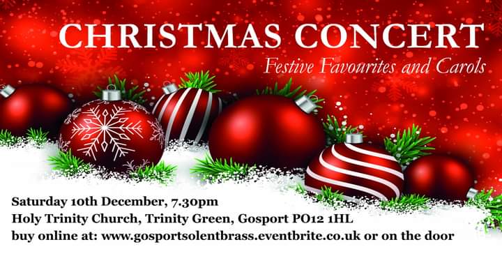 It's less than four weeks to our Christmas Concert at Holy Trinity Church on Saturday 10th December at 7.30pm. Come and hear some festive favourites and belt out some carols too! Tickets available here: tinyurl.com/yrjx7u5h