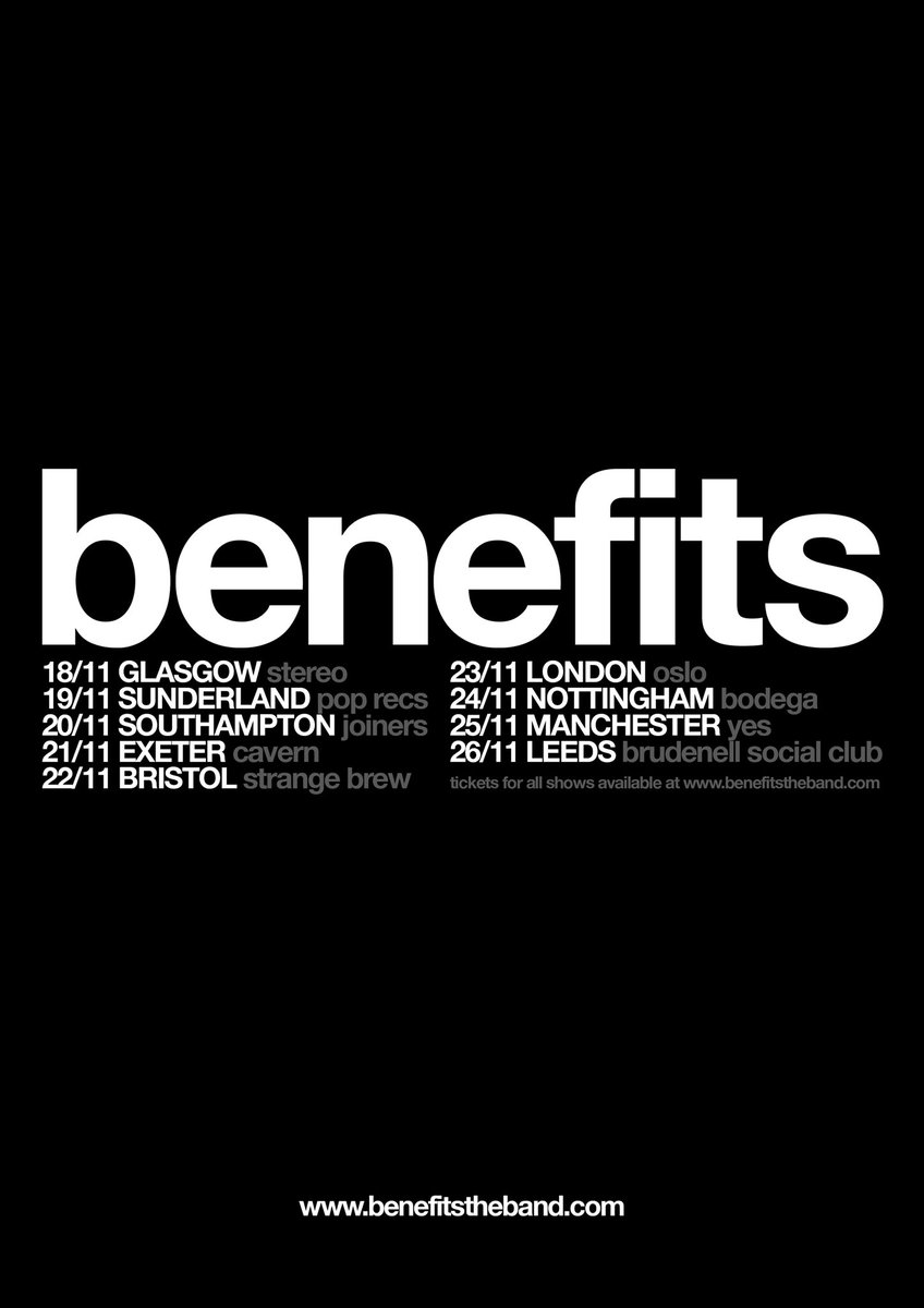 UK tour! Starts Friday! You coming?