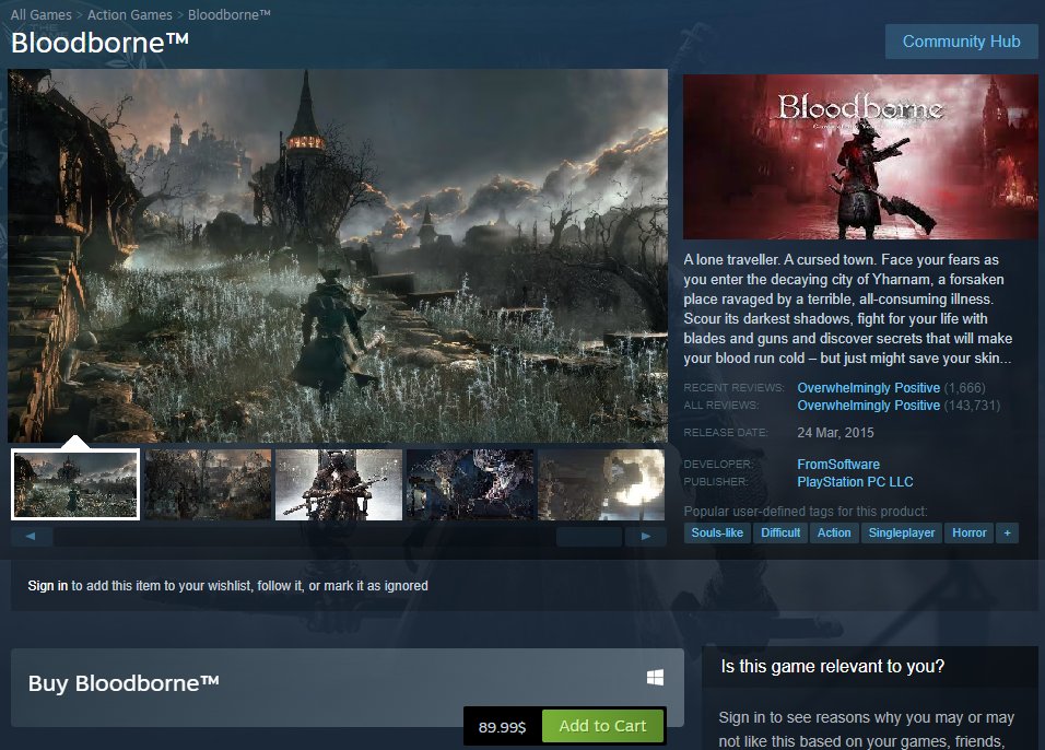 Is Bloodborne Coming to PC?