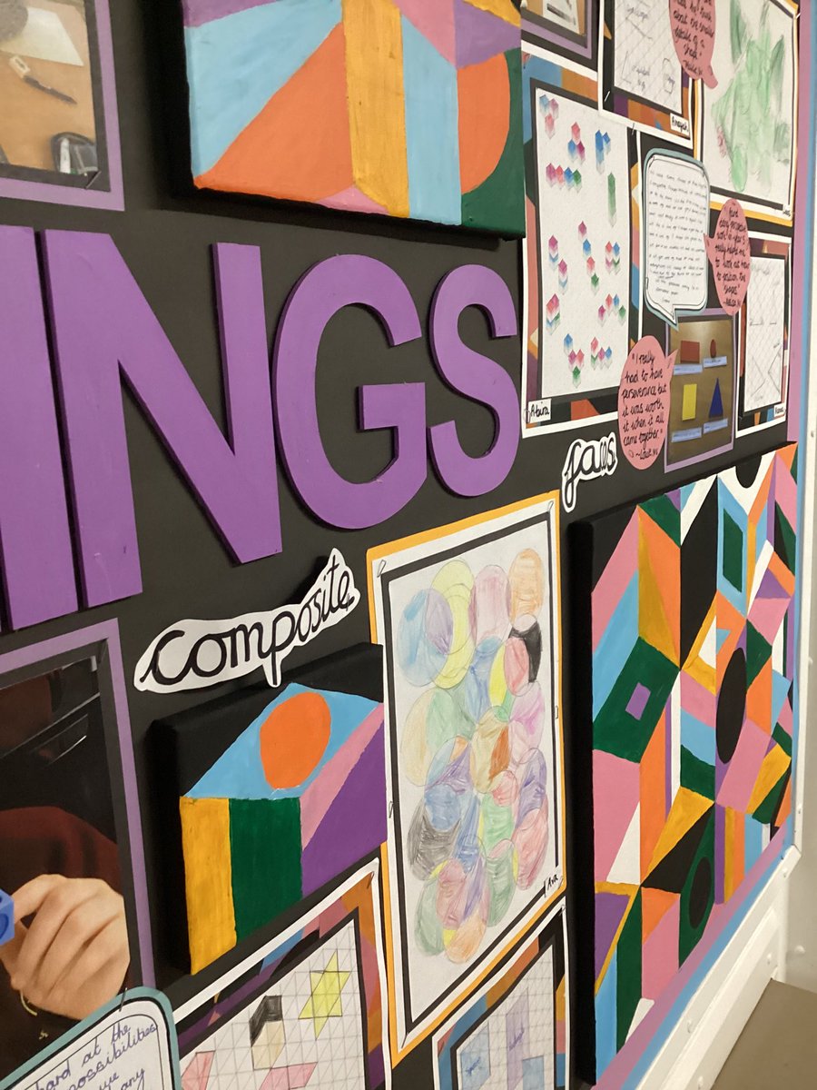 Our latest display celebrating the wonderful world of shape!