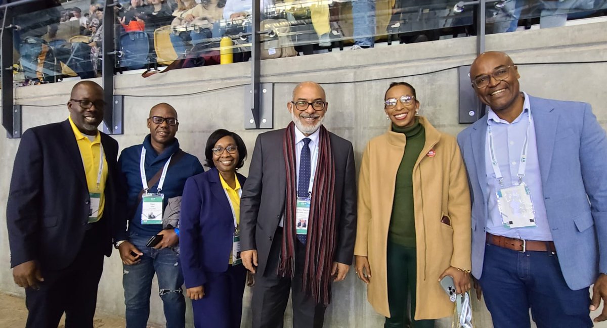 cotecctennis's tweet photo. #Cotecc President Persio Maldonado along with other regional federation presidents and executives from @Bahamaslta Guyana and Trinidad and Tobago at the 2022  @worldtennis Conference and #AGM in #Glasgow #Scotland. https://t.co/BXAxVCpUFz
