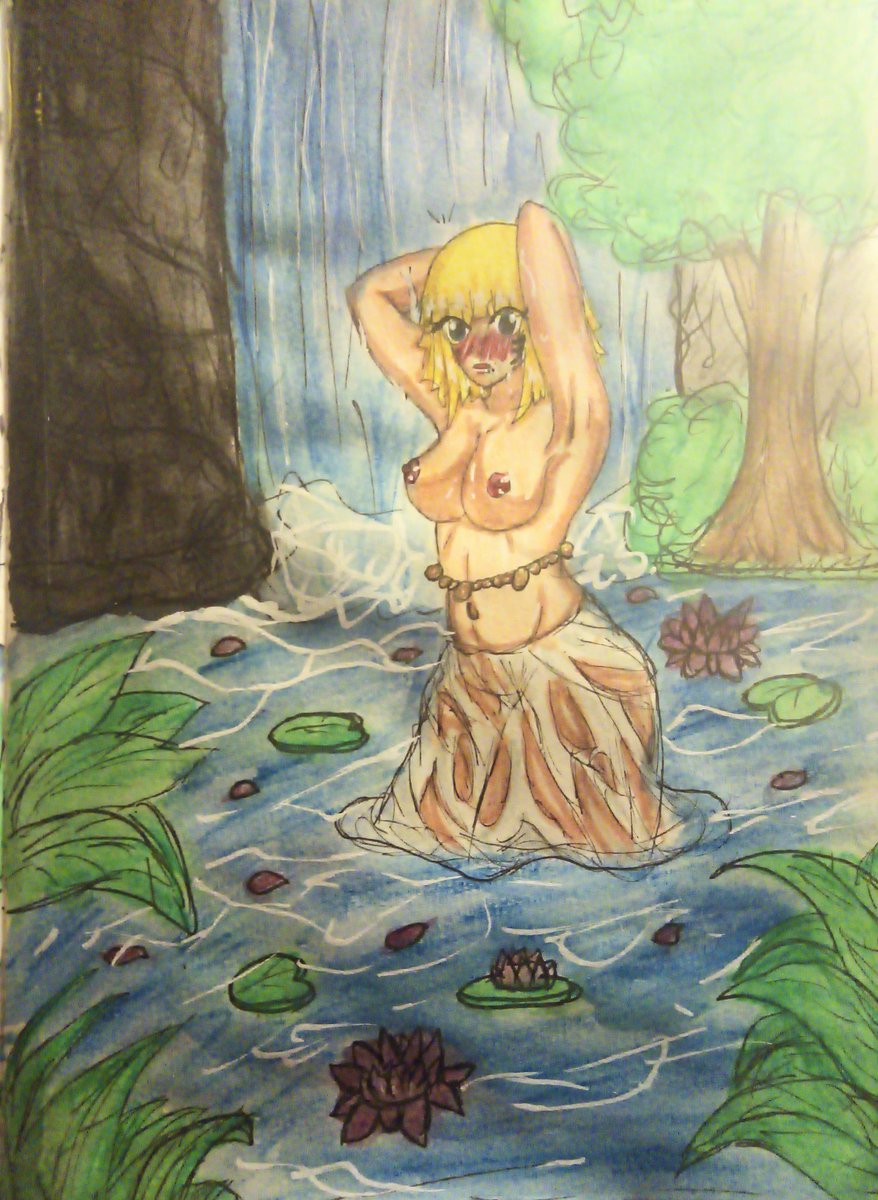 GoldflamKuroryu's tweet photo. 🦎S H E R Z A🦎

(Attention légèrement nsfw)

Prise en flagrant délit de bain !

Elle a 5 jours d'existence et j'la fais déjà à poil !

Merci à @mmesleepyolo pour l'idée xD

#OC #RP #nsfwtw #nsfwart #bath #girl #dessin #draw #drawing https://t.co/vOgH0seToS